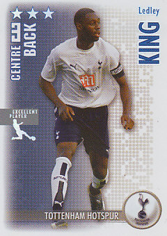 Ledley King Tottenham Hotspur 2006/07 Shoot Out Excellent Player #293